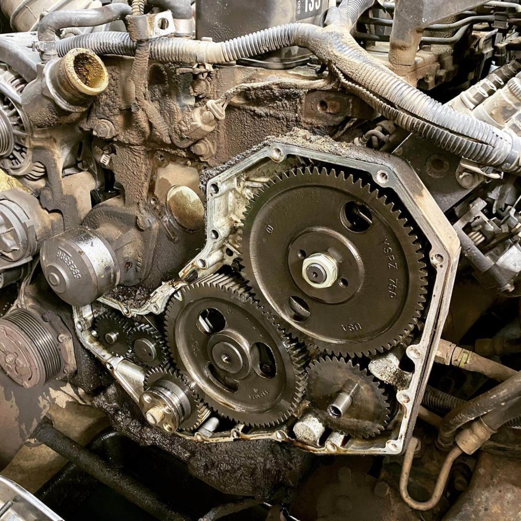 A Cummins killer dowel pin repair at Ace Automotive